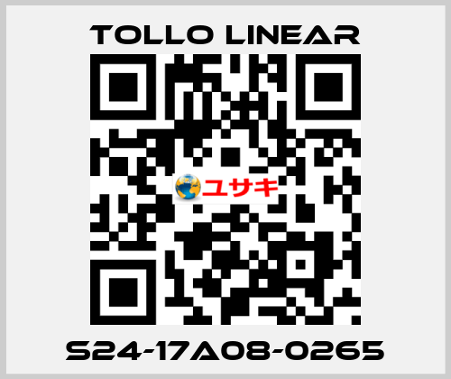 S24-17A08-0265 Tollo Linear