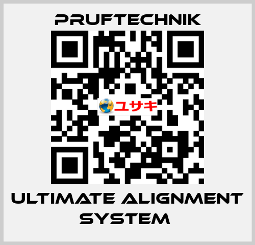 ULTIMATE ALIGNMENT SYSTEM  Pruftechnik