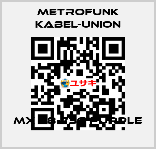 MX 28-736 purple METROFUNK KABEL-UNION