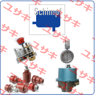 Mounting / coupling with butterly valve Schimpf