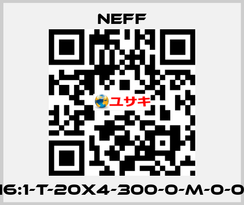 M2-N-16:1-T-20x4-300-0-M-0-0-0-0-0 Neff