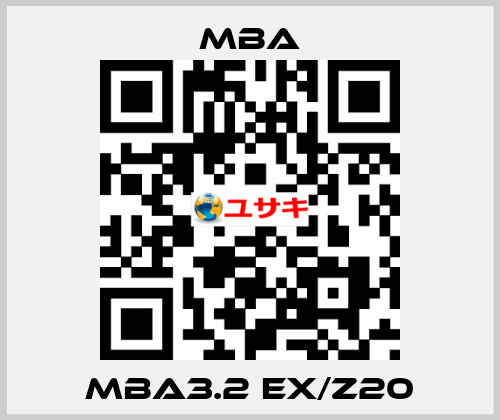 MBA3.2 Ex/Z20 MBA