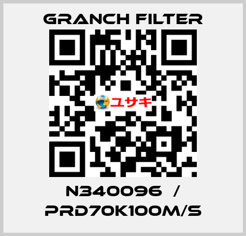 N340096  / PRD70K100M/S GRANCH FILTER