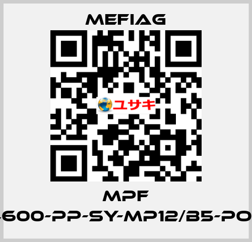 MPF 4600-PP-SY-MP12/B5-POF Mefiag