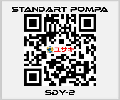 SDY-2 STANDART POMPA