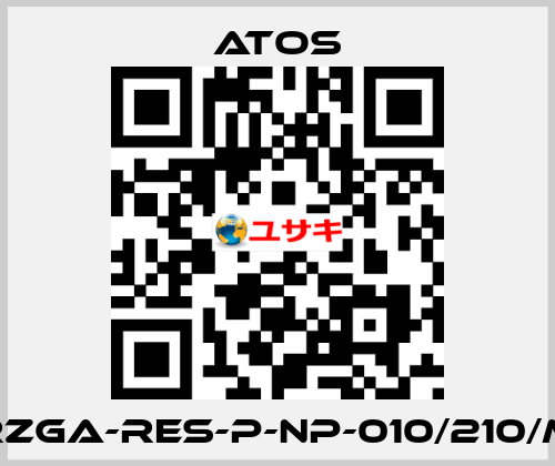 RZGA-RES-P-NP-010/210/M Atos