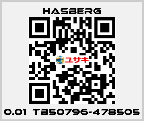 0.01	TB50796-478505 Hasberg