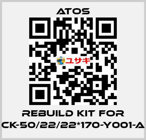 rebuild kit for CK-50/22/22*170-Y001-A Atos