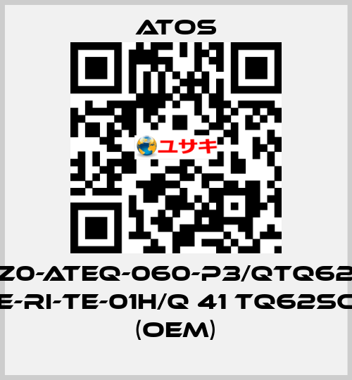 DHZ0-ATEQ-060-P3/QTQ62SC E-RI-TE-01H/Q 41 TQ62SC (OEM) Atos