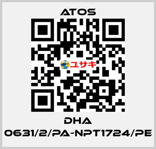 DHA 0631/2/PA-NPT1724/PE Atos