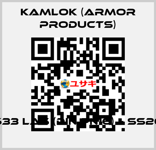 633 LAS (DIN PN16) – SS20 KAMLOK (Armor Products)