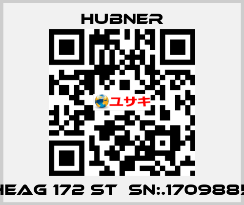 HEAG 172 st  SN:.1709885 HUBNER