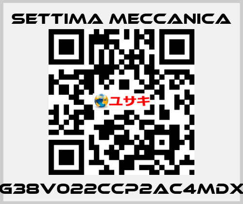 G38V022CCP2AC4MDX Settima Meccanica