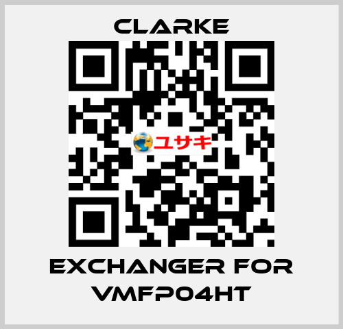 exchanger for VMFP04HT Clarke