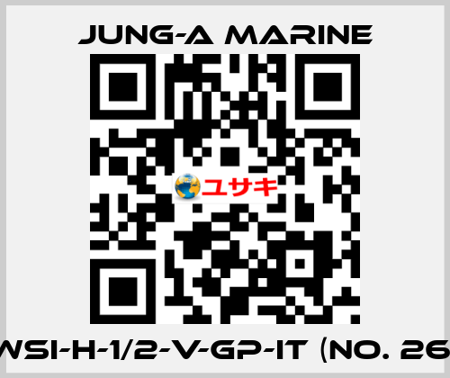 WSI-H-1/2-V-GP-IT (No. 26) JUNG-A MARINE