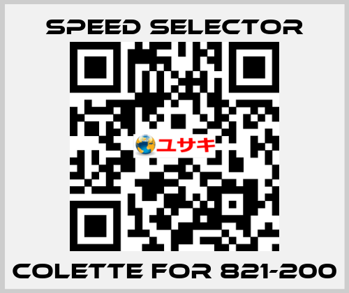 colette for 821-200 Speed Selector