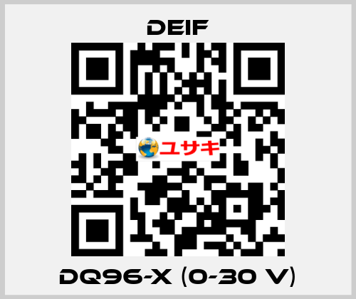 DQ96-x (0-30 V) Deif