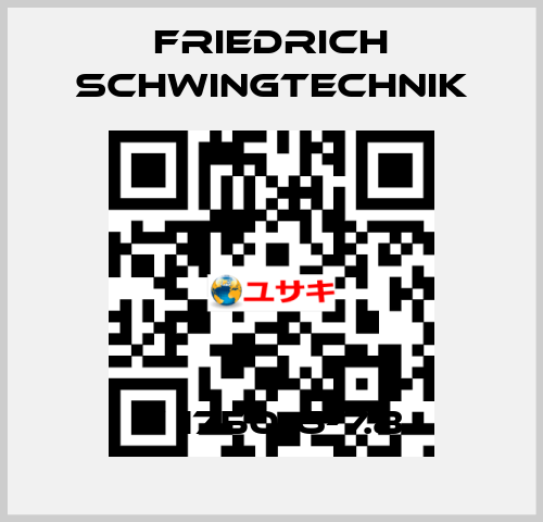 F 1750-6-7.8 Friedrich Schwingtechnik