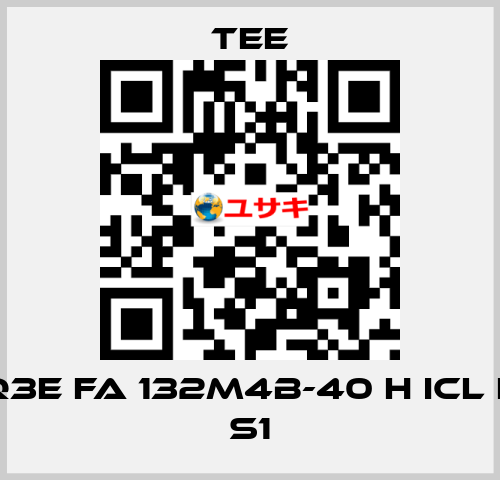 Q3E FA 132M4B-40 H Icl F S1 TEE