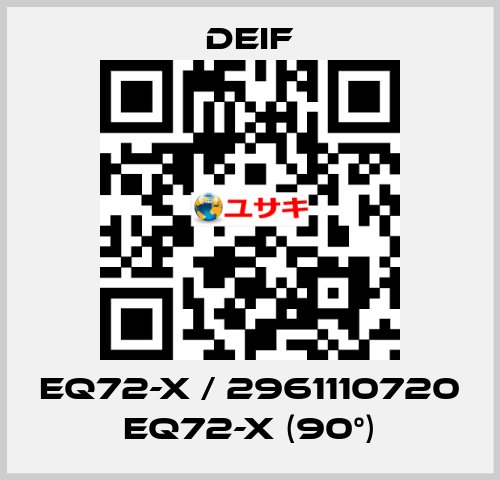 EQ72-x / 2961110720 EQ72-x (90°) Deif