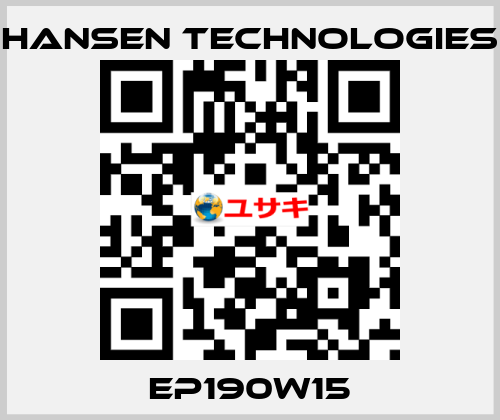 EP190W15 HANSEN TECHNOLOGIES