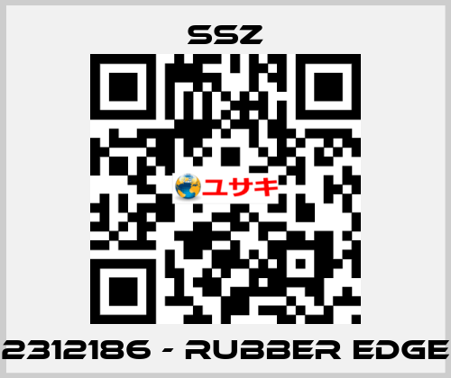 2312186 - rubber edge Ssz