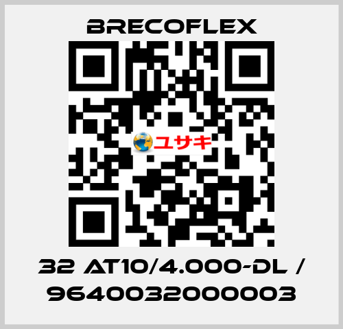 32 AT10/4.000-DL / 9640032000003 Brecoflex