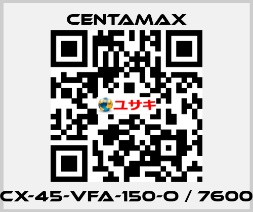 CX-45-VFA-150-O / 7600 CENTAMAX