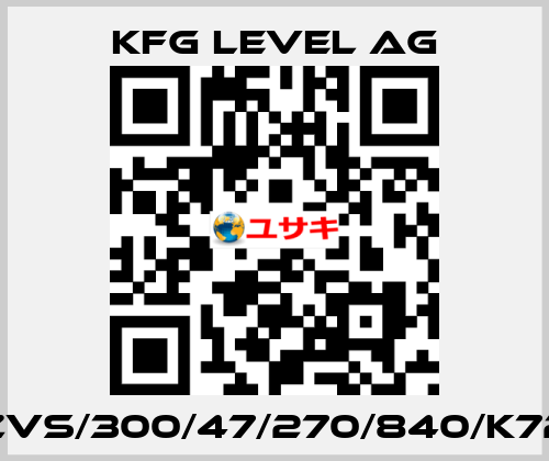 ZVS/300/47/270/840/K72 KFG Level AG