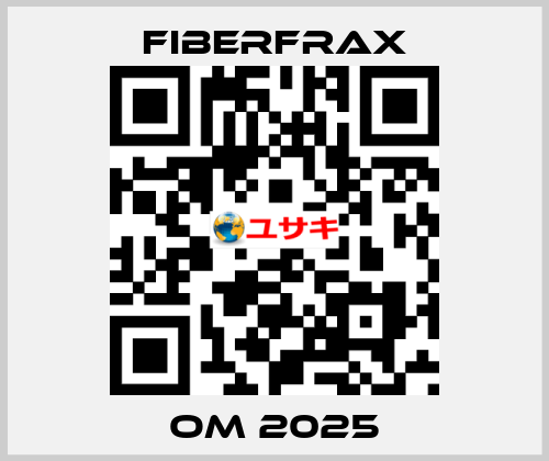 OM 2025 Fiberfrax