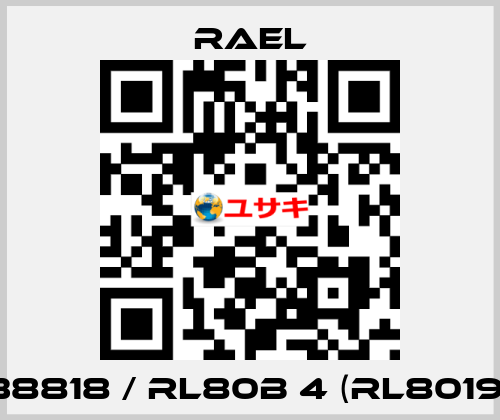 38818 / RL80B 4 (RL8019) RAEL