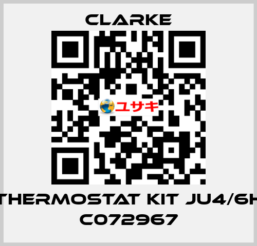 THERMOSTAT KIT JU4/6H C072967 Clarke