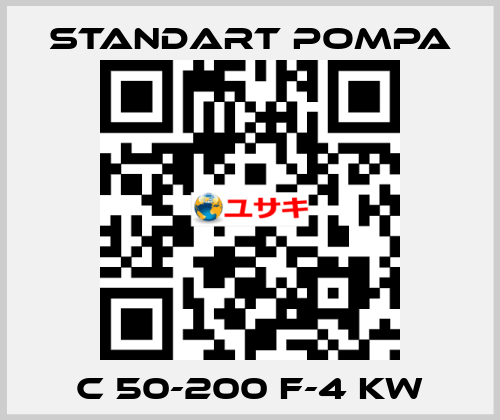 C 50-200 F-4 kW STANDART POMPA