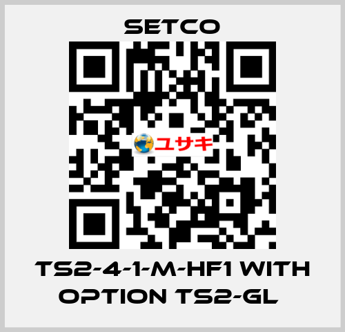 TS2-4-1-M-HF1 WITH OPTION TS2-GL  SETCO