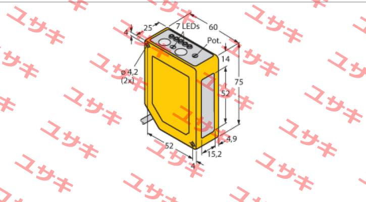 Q60VR3LAF1400 W/30 Turck