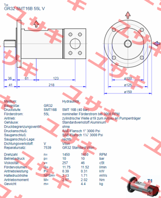 GR32 SMT 16B 55L V Settima