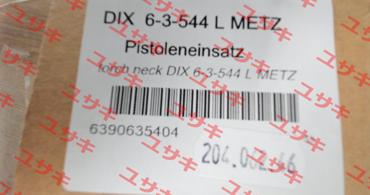 6390635404 / DIX 6-3-544 L METZ Dinse