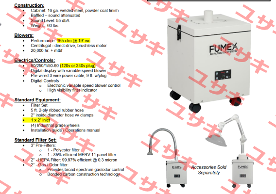 FA1-M Fumex