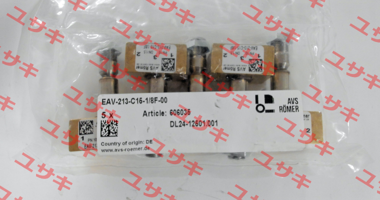 P/N: 606035 Type: EAV-213-C15-1/8F-00 Avs Römer