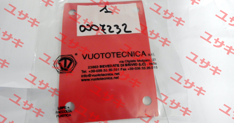 0007232 Vuototecnica