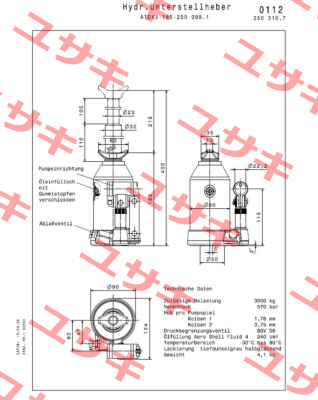 ATDX 3-185 Weber Hydraulik