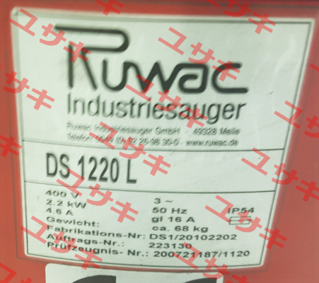 20784-A  Ruwac