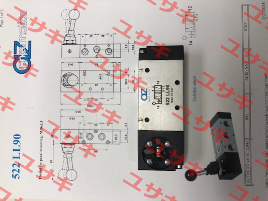 522 LL90 /  01.057.4 AZ Pneumatica