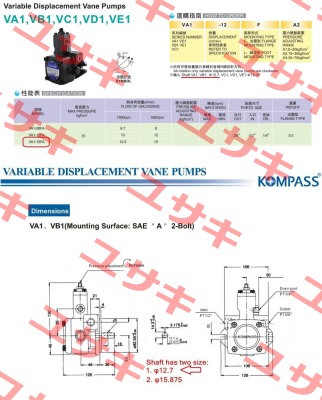 HVP-VA1-15F-A3 KOMPASS