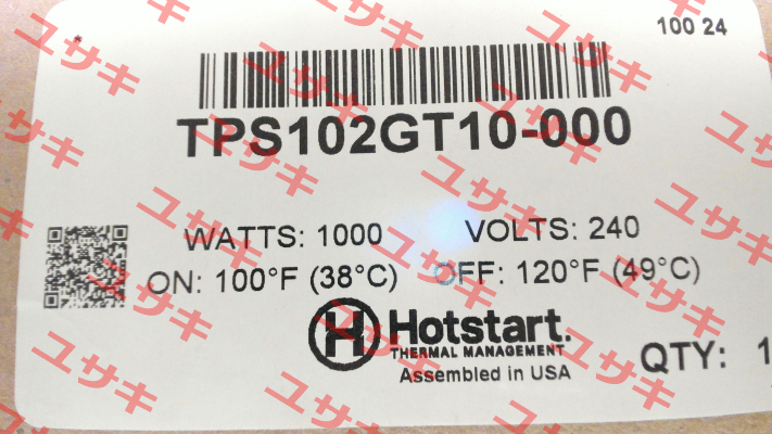 TPS102GT10-000 Hotstart