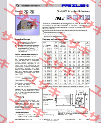 FZZPQU200X45S-32 Frizlen