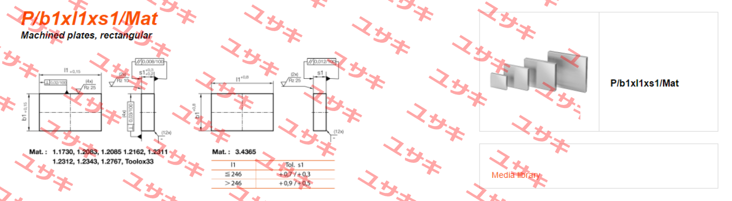 P/346x346x56/1.2343  Hasco