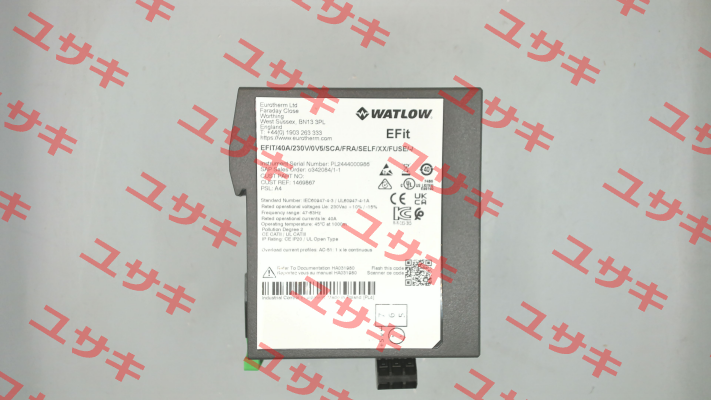 EFIT 40A/230V/0V5/SCA/FRA/SELF/XX/FUSE/-/ Eurotherm