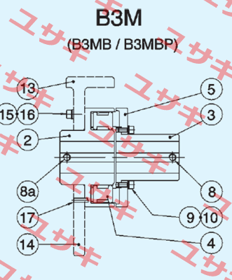 Coupling Tire For B3M/B3MBP  Transfluid