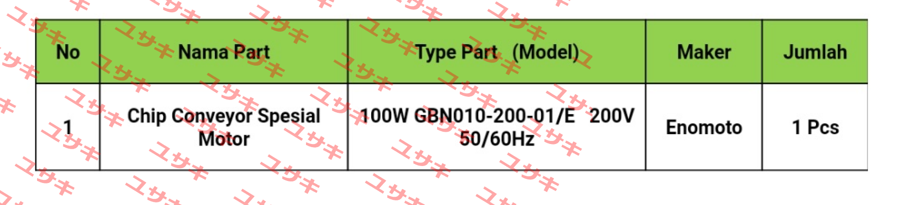 100W GBN 010-200-01/E   Enomoto Micro Pump